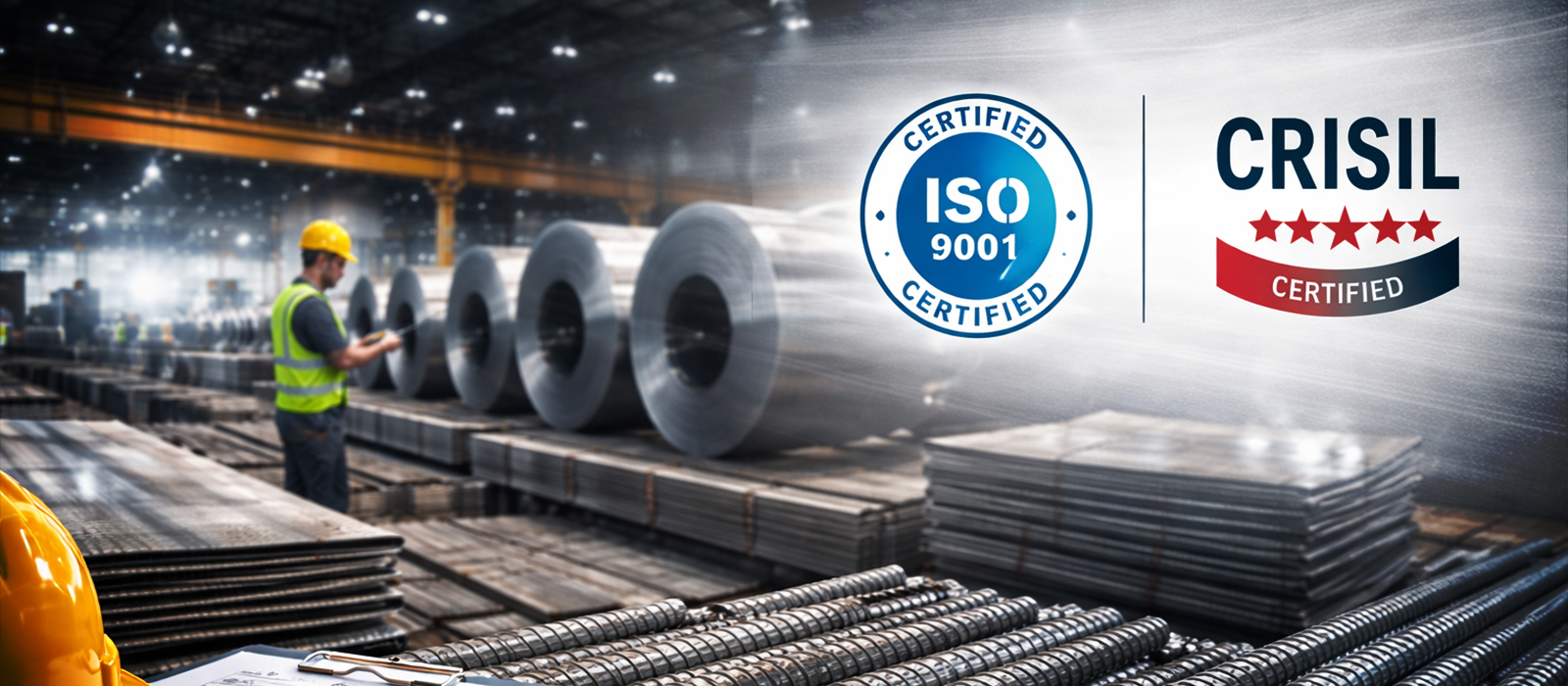 ISO 9001 steel supplier